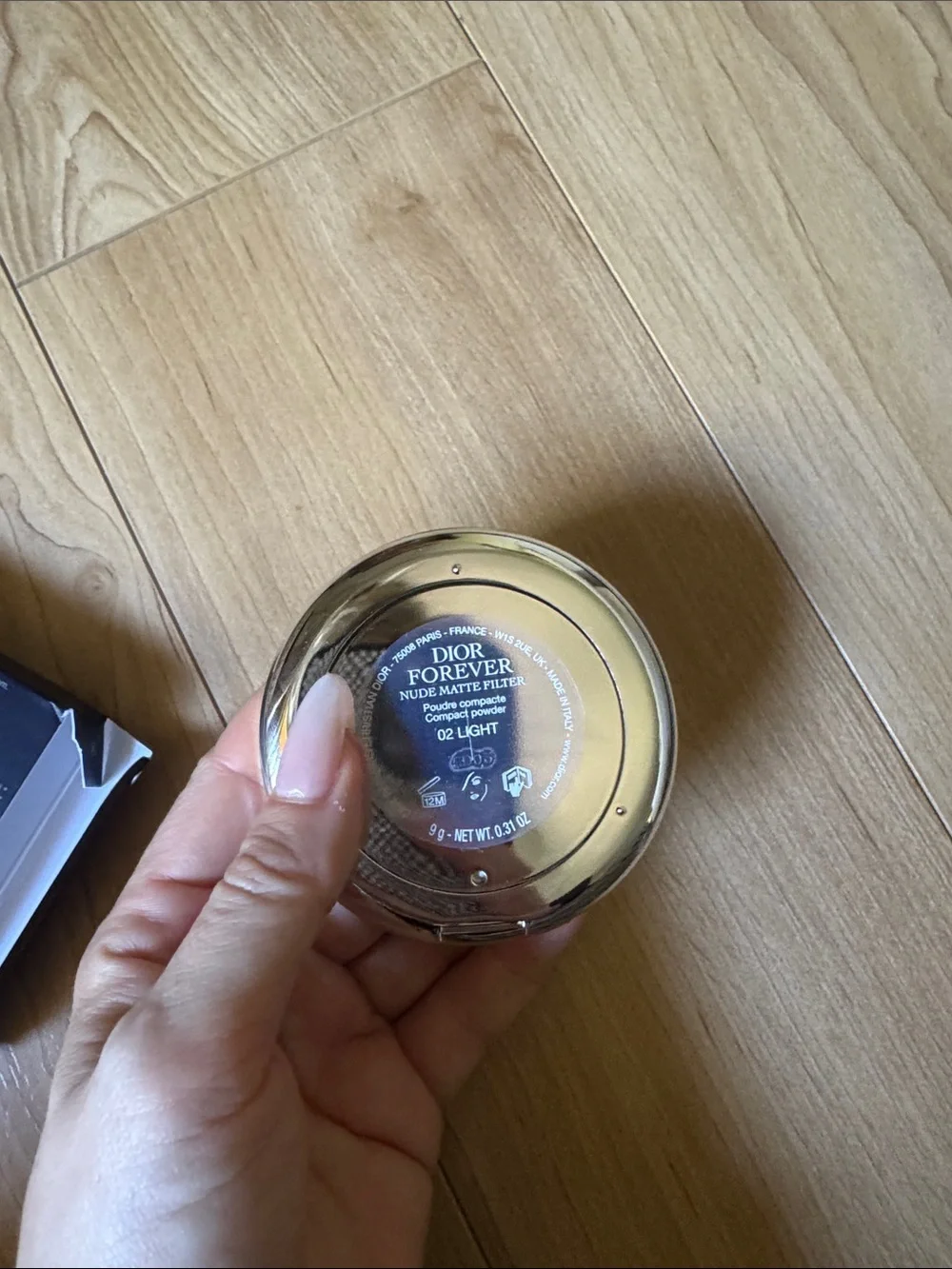 Dior Forever Nude Matte Filter Pressed Powder 02 Light